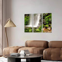 paisaje cascada en bosque,naturaleza