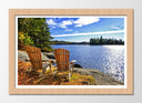 Cuadro enmarcado natural Paisaje Naturaleza Lago Ontario Canada