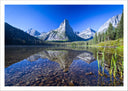 Lámina Paisaje Naturaleza Lago Montaña