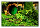 Lámina Casa Hobbiton El señor de los Anillos