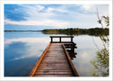 Lámina Paisaje Naturaleza Lago Groningen