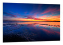 Cuadro paosaje de playa, atardecer, relax