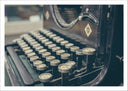 Lámina Maquina de Escribir Vintage