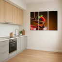 Estancia fresas con chocolate