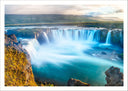 Lámina Paisaje Naturaleza Lago Cascada Iguazu Argentina