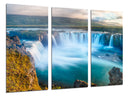 Tríptico Paisaje Naturaleza Lago Cascada Iguazu Argentina