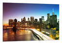 Cuadro Ciudad Nueva York, atardecer