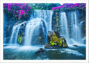 Lámina Paisaje Naturaleza Lago Laguna Río Cascada