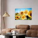 Campo de Girasoles Amarillos,naturaleza