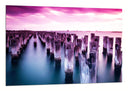 Cuadro Paisaje Naturaleza Lago Laguna Atardecer