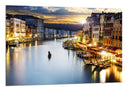 Cuadro Cuidad de Venecia, Noche, gondola