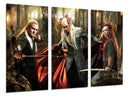 Tríptico Legolas, Arondir, Haldir El señor de los Anillos