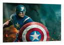 Cuadro capitan america, marvel, superheroe