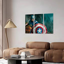 Estancia capitan america, marvel, superheroe