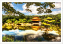 Lámina Paisaje Naturaleza Lago Pagoda China