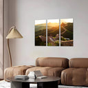 Estancia paisaje oriental, atardecer ,relajacion ,meditacion, zen