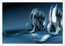 Lámina rollo pelicula, cine antiguo, retro , vintage