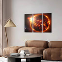 Estancia bola de fuego, estrella, el espacio