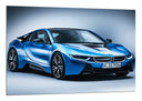 Cuadro Coche Deportivo BMW i8 Azul