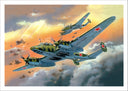Lámina aviones antiguos, guerra, animado, aviacion