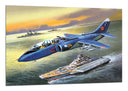 Cuadro aviones antiguos, guerra, animado, aviacion