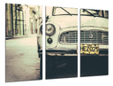 Tríptico Coche Antiguo Skoda, Coche Cuba, Coche Vintage