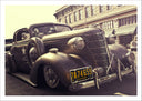 Lámina Coche Antiguo Bentley, Coche Vintage