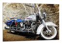 Cuadro Moto HArley Davidson, Moto Vintage