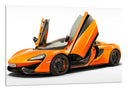 Cuadro Coche Deportivo, Mclaren 570S, Naranja