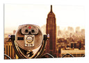 Cuadro Empire State en Nueva York, Vintage