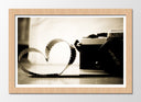 Cuadro enmarcado natural camara nikon, fotografia, fot vintage, amor