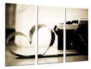 Tríptico camara nikon, fotografia, fot vintage, amor
