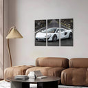 Coche Derpotivo, Mclaren 570 GT, Blanco