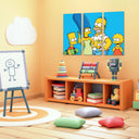 Estancia Infantil Los Simpsons, Bart, Homer, Lisa, Marge