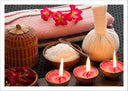Lámina oriental, masaje, spa ,relajacion, velas, meditacion, zen