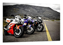 Cuadro Motos de Carreras Yamaha, Carretera