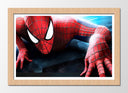Cuadro enmarcado natural spiderman, superheroe, marvel