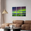 Aurora Boreal, Cielo Verde,naturaleza