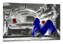 Cuadro coche vintage, escarabajo, Volkswagen
