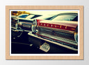 Cuadro enmarcado natural Vehiculo vintage, Ford Galaxy