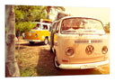 Cuadro Furgoneta Volkswagen Vitage, Hippie