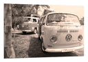 Cuadro Furgoneta Volkswagen Vintage Sepia