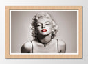 Cuadro enmarcado natural Marilyn Monroe
