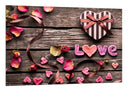 Cuadro Amor Vintage, Love, Corazones