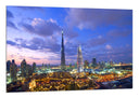 Cuadro Ciudad de Dubai, Atardecer, Rascacielos