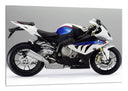 Cuadro Moto BMW Blanca y Azul, Carretera