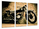 Tríptico Moto Vintage, Harley Davidson