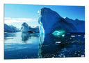 Cuadro iceberg en el mar, tonos frios,hielo, oceano