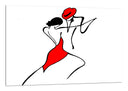 Cuadro figuras bailarines tango