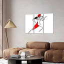 Estancia figuras bailarines tango